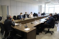Sudeco recebe prefeito de Planaltina/GO e empresa de soluções ambientais para conhecer projetos de desenvolvimento para o Centro-Oeste