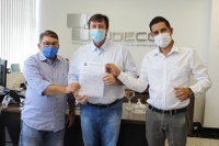 Vereadores de Sinop (MT) visitam a sede de Sudeco