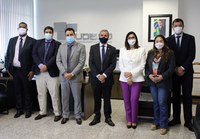 A parlamentar Bia Cavassa e vereadores de MS visitam a Superintendência