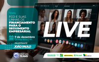 Sudeco realizará Live para orientar empresários na obtenção de recursos do FCO
