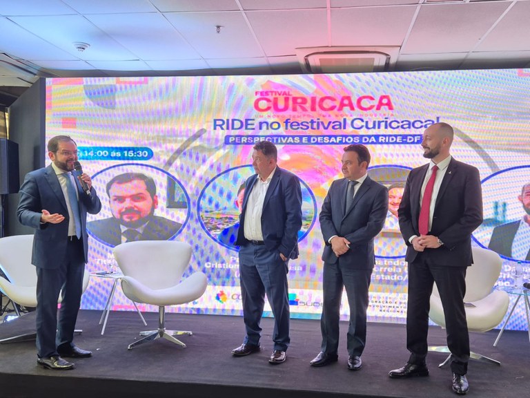 Conferência da RIDE-DF no festival Curicaca