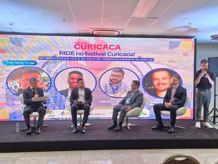 Conferência da RIDE-DF no festival Curicaca
