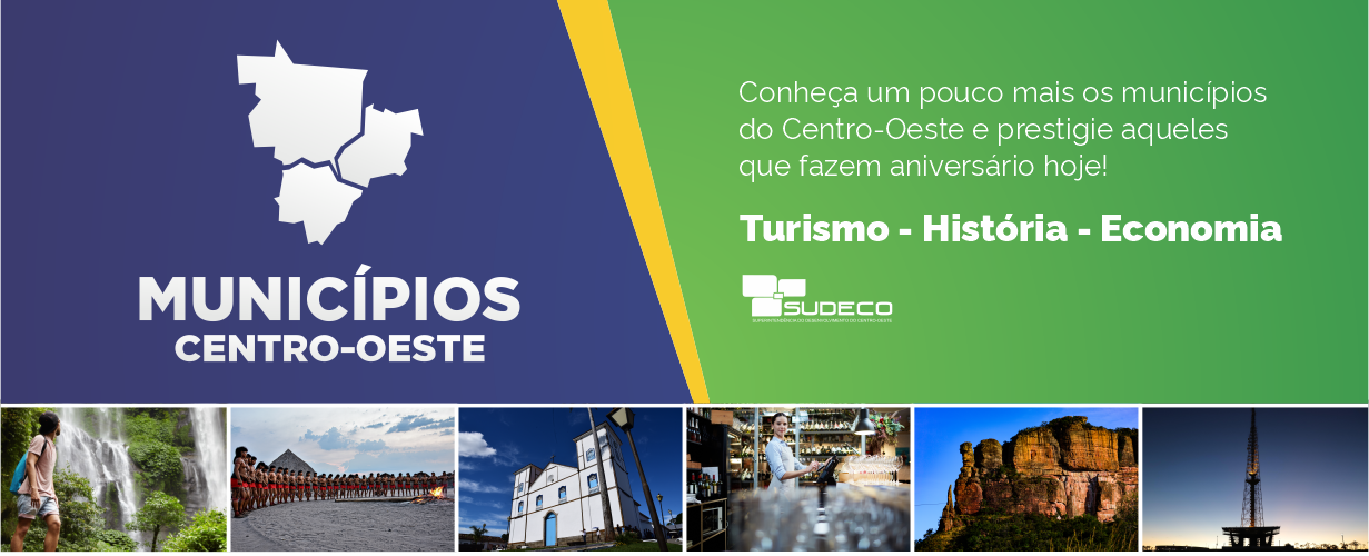 Banner - Municípios do Centro-Oeste