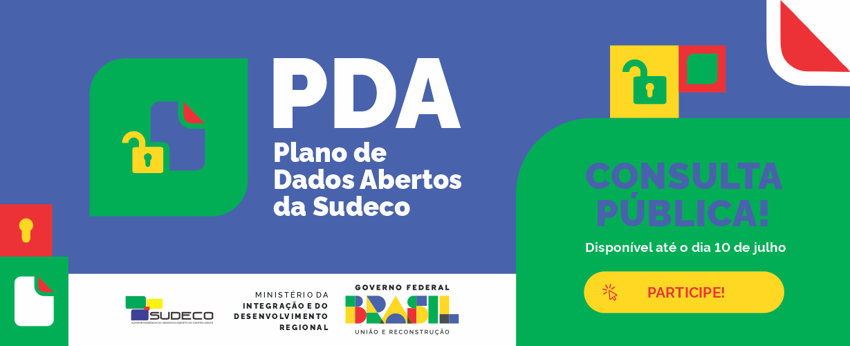 Consulta Pública do Plano de Dados Abertos (PDA) 2023 - 2025