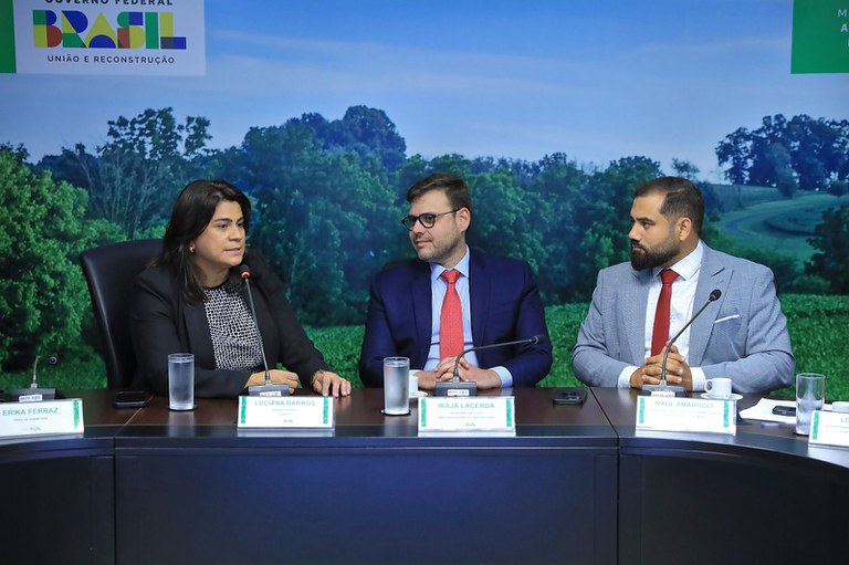 Assinatura do Termo de Compartilhamento com o MAPA