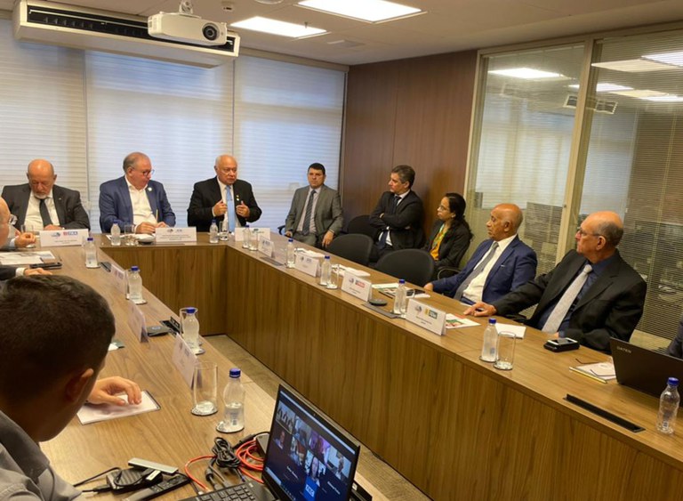 Reunião na CNI, em Brasília