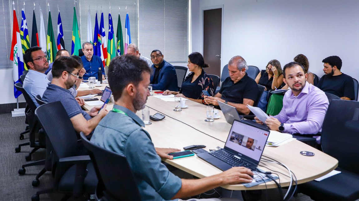 Diretoria Colegiada da Sudene, em reunião que aprovou a execução do projeto em parceria com a UFRPE. Foto: Elvis Aleluia (Ascom/Sudene)