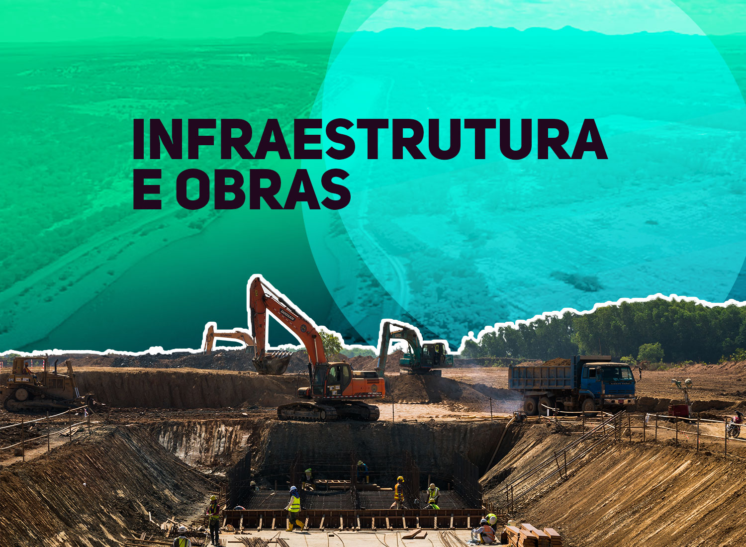 Arte infraestrutura e obra