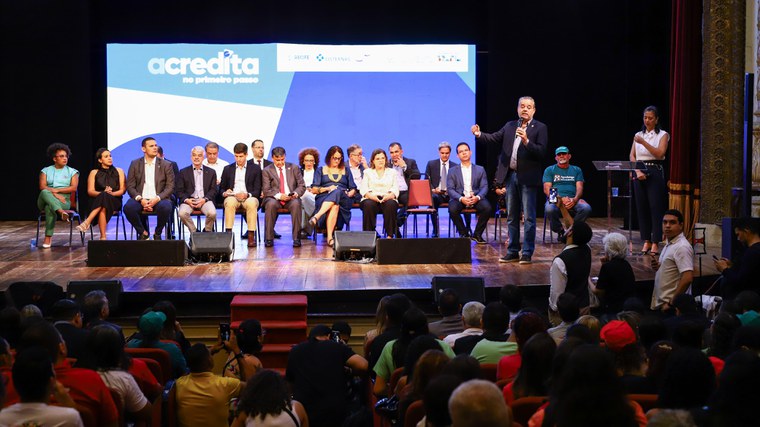 O superintendente Danilo Cabral destacou ações da Sudene na proteção social. Foto: Elvis Aleluia (Ascom/Sudene)