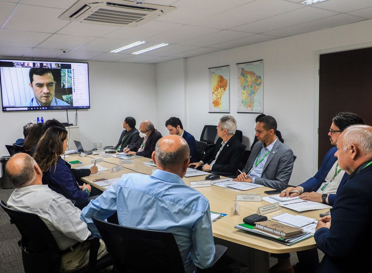 Reunião sobre logística