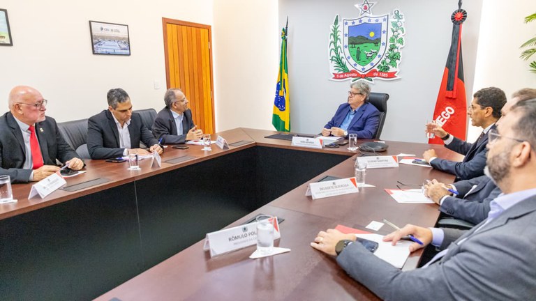 Superintendente da Sudene se reúne com governador da Paraíba para discutir parcerias e investimentos no estado