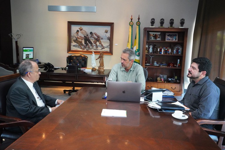 Superintendente e governador do Ceará tratam sobre projetos estratégicos para o estado