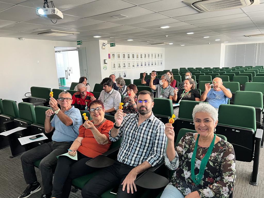 Encontro reuniu servidores das coordenações-gerais de Gestão de Pessoas e Tecnologia da Informação.