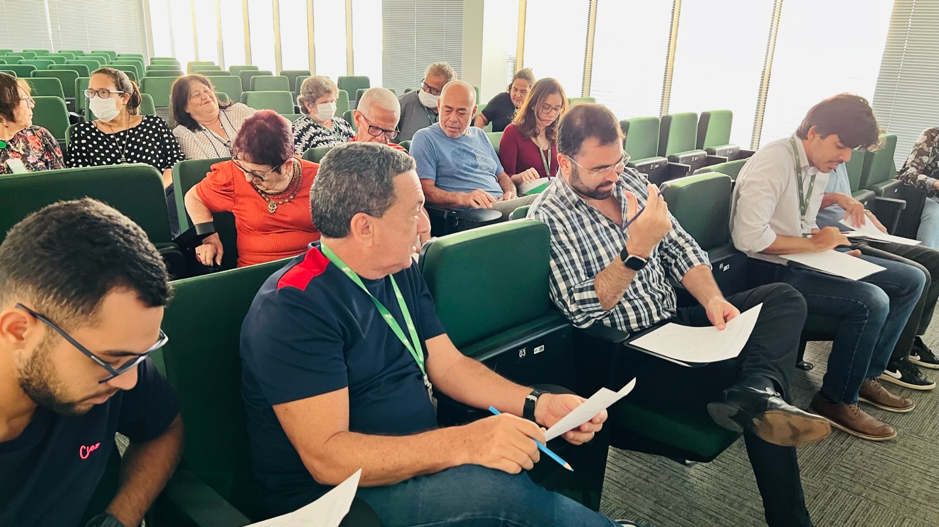 Encontro reuniu servidores das coordenações-gerais de Gestão de Pessoas e Tecnologia da Informação.