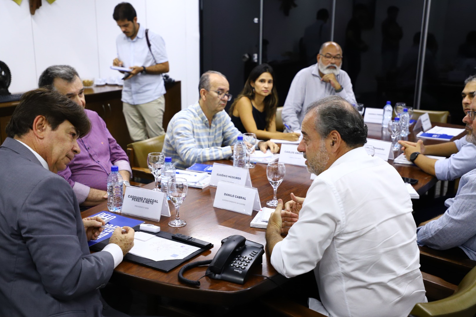 18/03/2025 Audiência com a Federação das Indústrias da Paraíba (FIEPB)