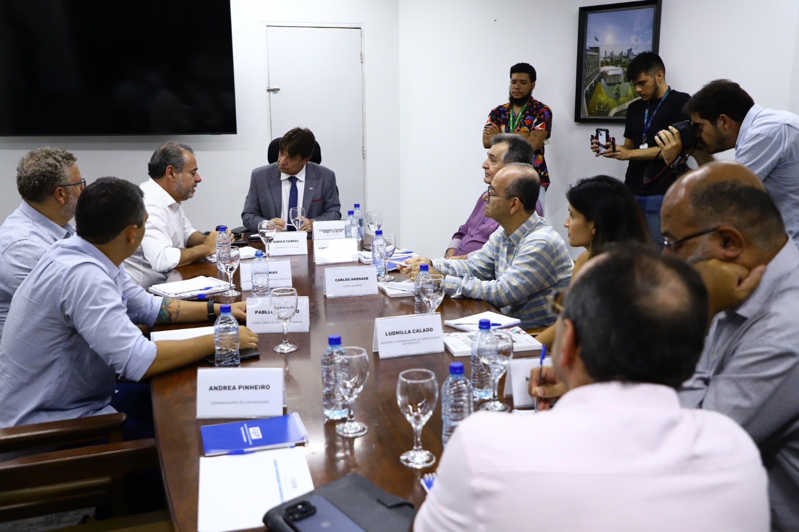 18/03/2025 Audiência com a Federação das Indústrias da Paraíba (FIEPB)