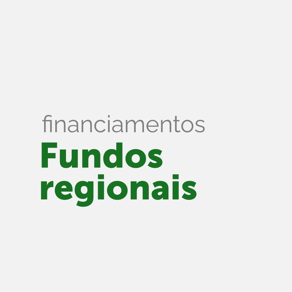 card com o título "financiamentos fundos regionais"