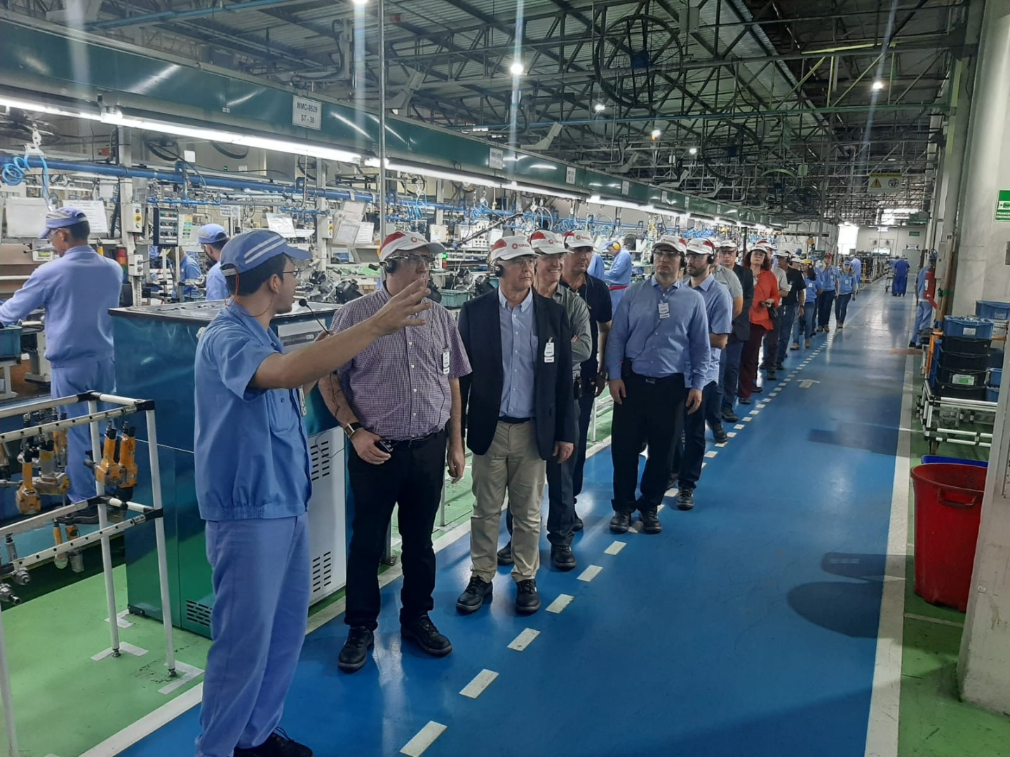 Visita no dia 6 de maio de 2022 - Crédito: Rafael Lourenço/Yamaha - Livre para divulgação, desde que citada a fonte