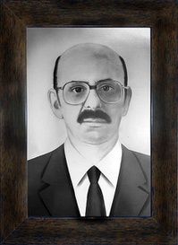 Reprodução do quadro da galeria de ex-superintendentes da Suframa