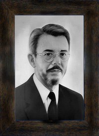 Reprodução do quadro da galeria de ex-superintendentes da Suframa