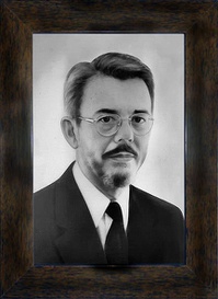 Reprodução do quadro da galeria de ex-superintendentes da Suframa