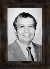 Reprodução do quadro da galeria de ex-superintendentes da Suframa