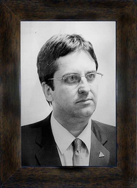Reprodução do quadro da galeria de ex-superintendentes da Suframa