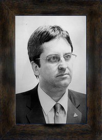 Reprodução do quadro da galeria de ex-superintendentes da Suframa