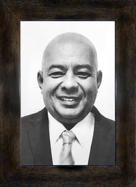 Reprodução do quadro da galeria de ex-superintendentes da Suframa