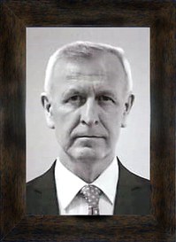 Reprodução do quadro da galeria de ex-superintendentes da Suframa