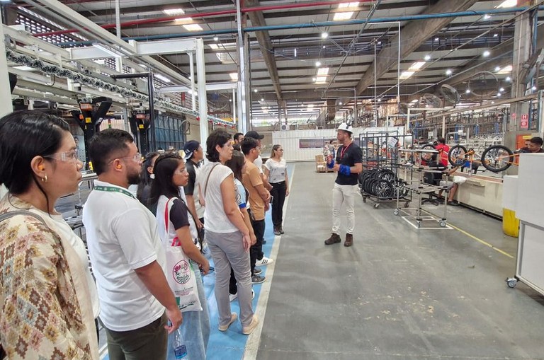 Ação do Zona Franca de Portas Abertas na Caloi