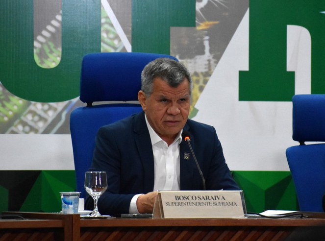 Superintendente Bosco Saraiva na 317ª Reunião Ordinária do CAS