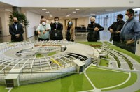 Comitiva da Suframa, ME e MCTI visita o Centro Nacional de Pesquisa em Energia e Materiais