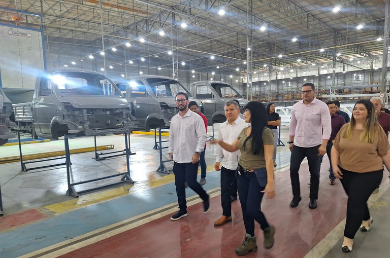 Visita à fábrica da Effa Motors em Manaus 