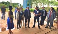 Equipe da SUFRAMA visita estrutura da Zona Franca de Cobija