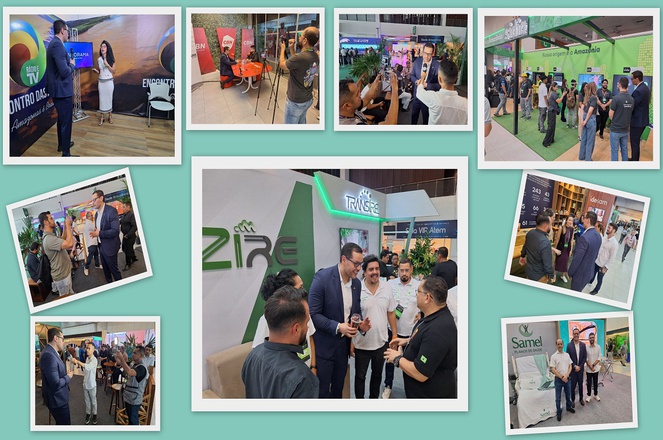 Imagem mostra montagem de fotos