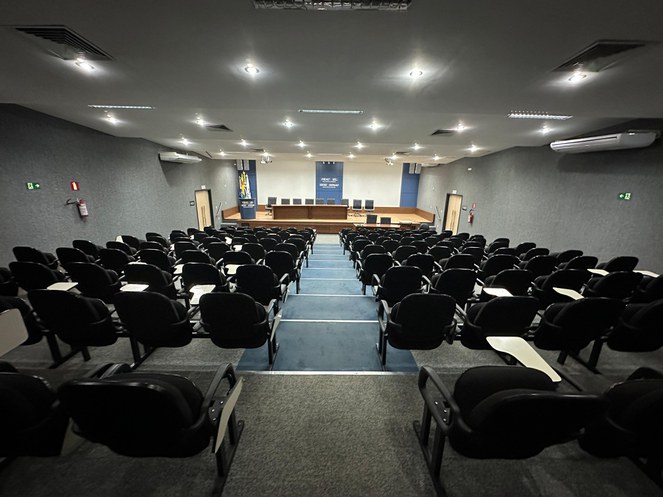 Auditório da Fieac, que receberá Jornada de Integração do Acre