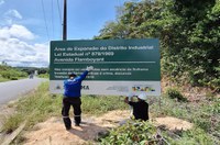 Lotes do Distrito Agropecuário da Suframa e da Área de Expansão do Distrito Industrial começam a receber placas de identificação