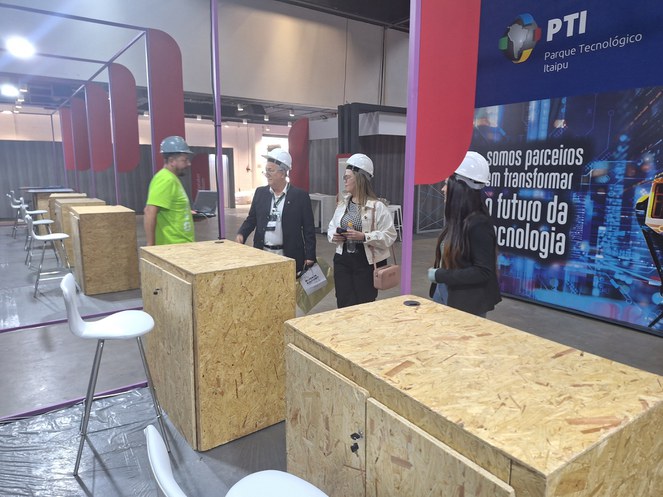 Preparativos para a IOT Solutions Brasil