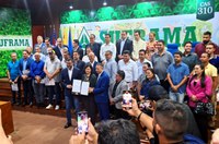 Na Suframa, Ministério da Saúde anuncia liberação de recursos para o AM