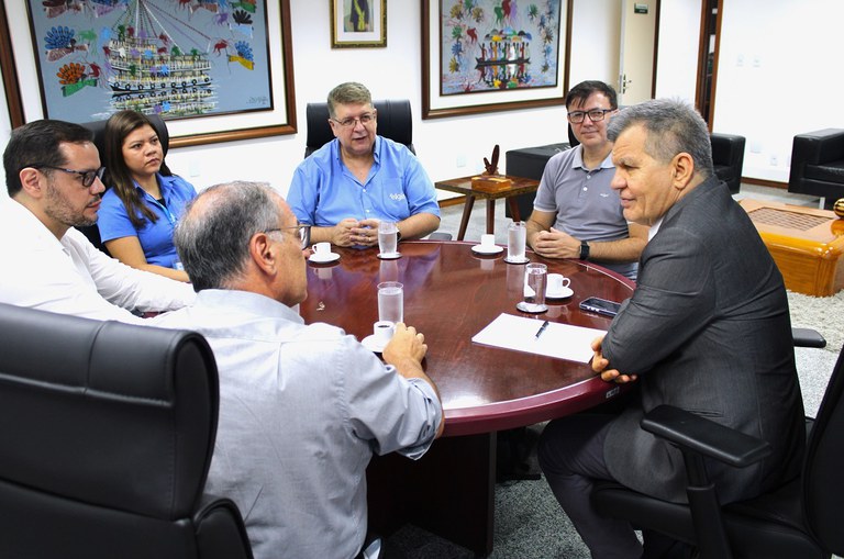 Reunião da Suframa com representantes da Elgin