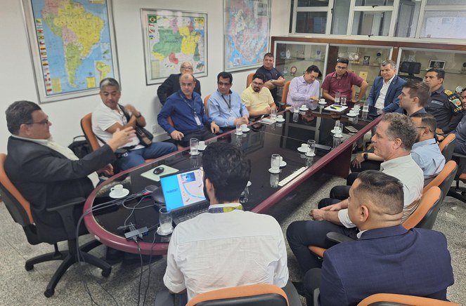 Apresentação de projeto de segurança para o DI