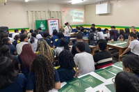 Projeto 'Suframa nas Escolas' tem nova ação na Escola Antônio Nunez Jimenez