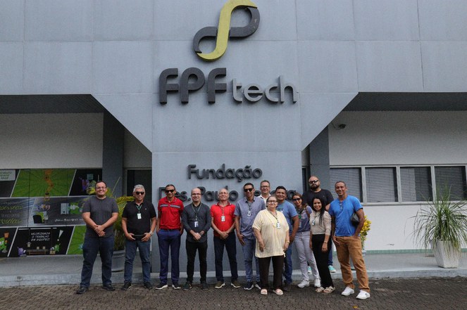 Servidores que trabalham nas regionais da Suframa visitam a FPFtech