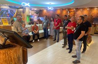Servidores de unidades regionais da Suframa conhecem espaço cultural do CMA