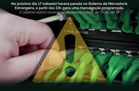 Sistema de mercadoria estrangeira da Suframa indisponível no sábado (17)