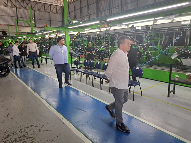 Suframa visita startup Mottu