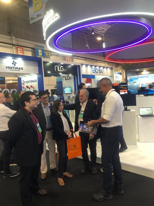 Suframa em trabalho de prospecção para atrair investidores na Eletrolar Show 2024