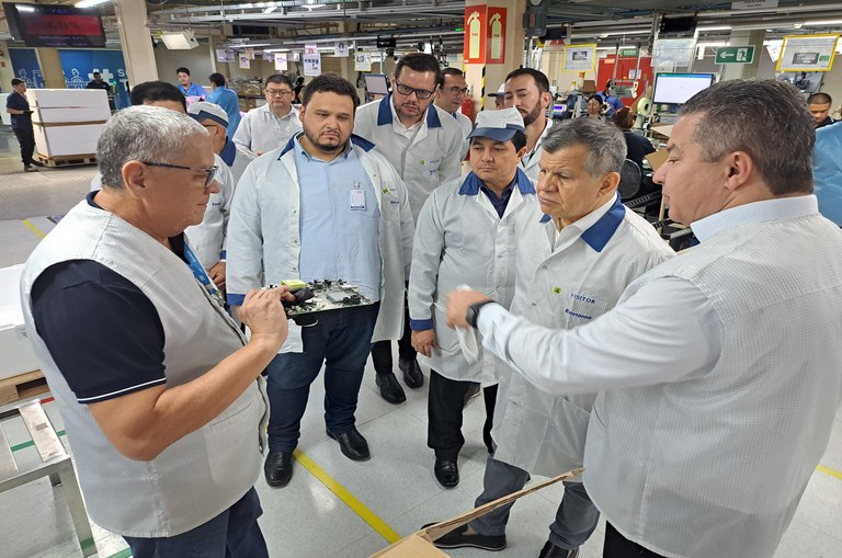 Suframa visita empresa TPV