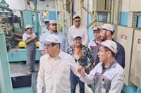 Suframa conhece planta da Hitachi Astemo Manaus Chassis Systems